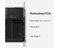 Apple Mac Pro Tower M2 Ultra/128GB/8TB/Mac OS 60R GPU - 1508635 - zdjęcie 5